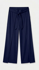 OYSHO Womens High Waist Flowy Wide Leg Trouser