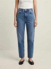 ZR WOMEN HIGH-RISE MOM FIT JEANS