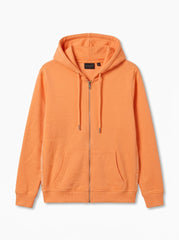 Women Taped-Seam Full-Zip Fleece Hoodie