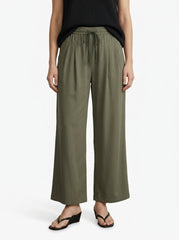 Women's Wide-Leg Drawstring Lounge Pants
