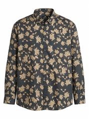 H&M Floral Print Cotton Shirt