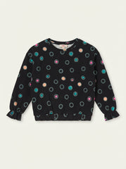 Girls' Polka Dot Sweatshirt