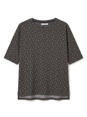 Oysho Women Floral Print Relaxed Fit T-Shirt