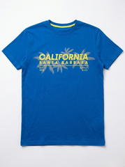 Men's California "Santa Barbara" Graphic T-Shirt – Royal Blue