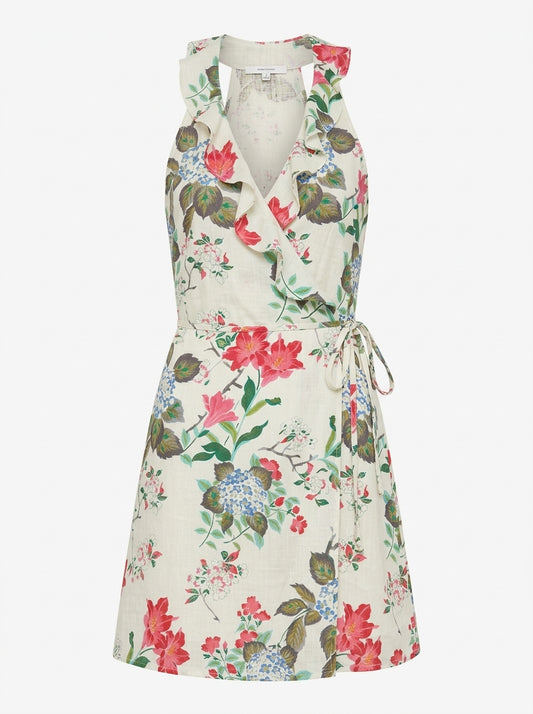 Women Floral Wrap Dress