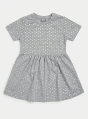 Polka Dot Short-Sleeve Top for Girls