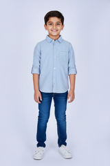 MY CHICCO KIDS CHECK SHIRT WITH POCKET