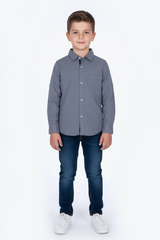 MY CHICCO KIDS PLAIN SHIRT WITH POCKET