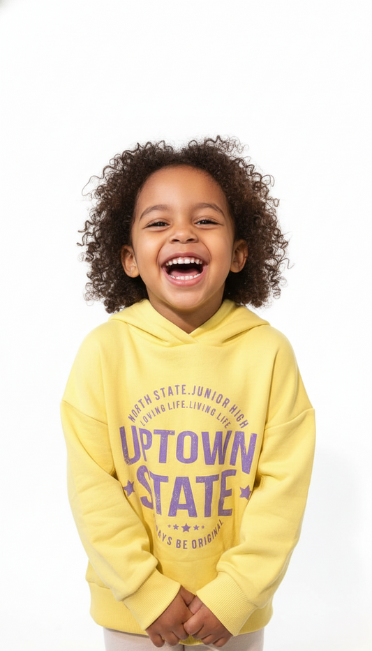 ROADWEAR GIRLS PRINTED FANCY HOODIE