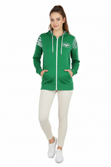 NFL UNISEX ٹیم کلر فل زپر