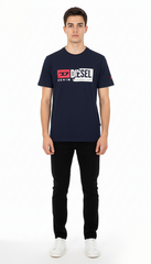 ڈی ایس ایل مینز شارٹ سلیو پرنٹ شدہ ٹی شرٹ