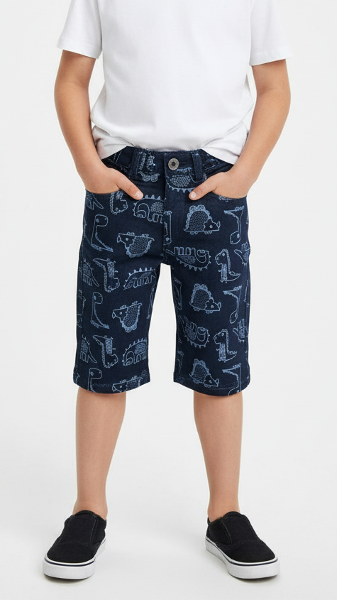 MAYORAL BOYS CREATURE PRINTED SHORT