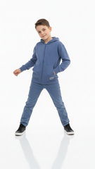 LEFTIES BOYS BASIC ZIPPED HOODIE