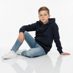 ROADWEAR BOYS BASIC HOODIE (MIDNIGHT NAVY )