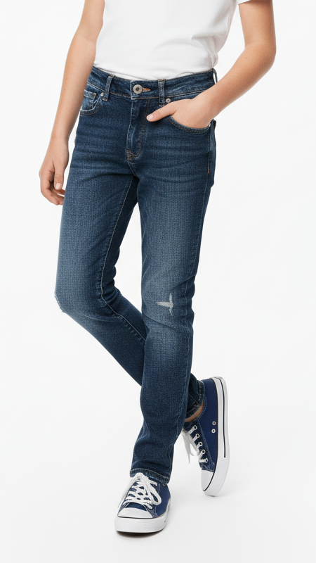 DL BOYS BRADY SLIM PLAY HOUSE DISTRESSED JEANS