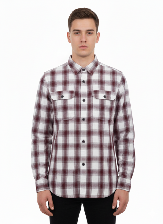 SPF MENS DOUBLE POCKET SHIRT