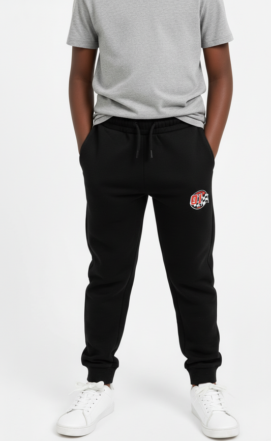 PECPO KIDS BASIC BLACK SPORTS TROUSER