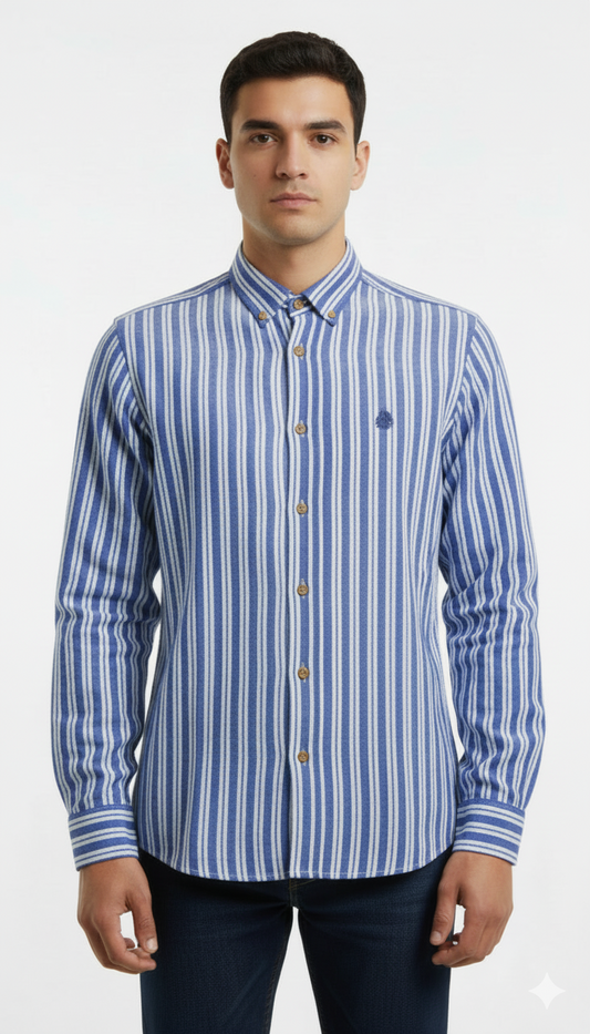 SPF MENS CUSTOM FIT LINEN SHIRT