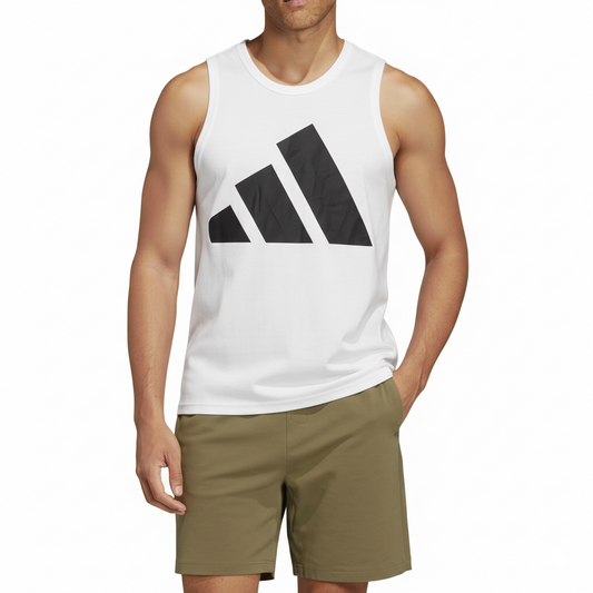 ADI Essentials Big Logo Basic Jersey Tank Top