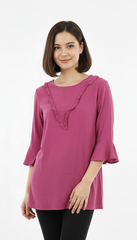 ESMARA Women Casual Textured Blouse