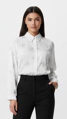 Womens Collared Blouse