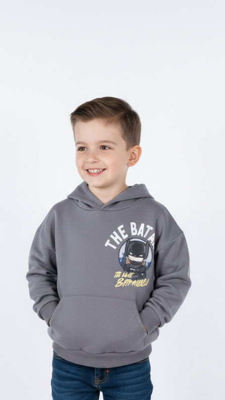 ZR BOYS THE BATMAN PRINTED HOODIE
