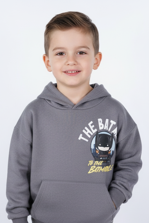 ZR BOYS THE BATMAN PRINTED HOODIE