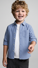 میری CHICCO لڑکوں کی بناوٹ والی شرٹ