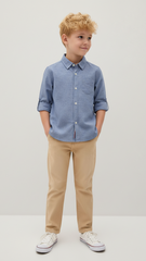 میری CHICCO لڑکوں کی بناوٹ والی شرٹ