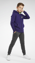 REEBOK Boys Zipped Logo Hoodie