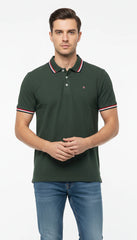 MENS BASIC LOGO POLO
