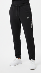 UA Mens Textured Performance Activewear Trousers With Zip Pocket
