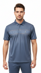 CALMAN CASUALWEAR Mens Performance Dri Fit Polo T Shirt