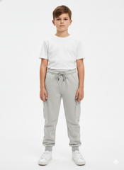 DESTINATION BOYS BASIC CARGO TROUSER