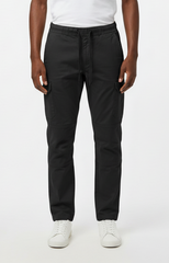 SPLASH MENS BLACK CARGO TROUSER