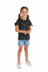 DU PAREIL GIRLS PRINTED T-SHIRT