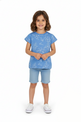 DU PAREIL GIRLS PRINTED T-SHIRT