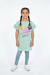 DU PAREIL GIRLS PRINTED T-SHIRT