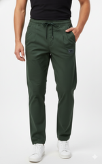 BURBERRY MENS PATCH PRINT TROUSER