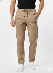 BURBERRY MENS PATCH PRINT TROUSER