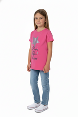 FUTURINO GIRLS PRINTED TEES