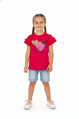 DU PAREIL GIRLS PRINTED TEES