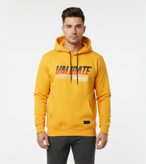 VALIDATE MENS CHEST PRINT HOODIE