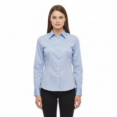 Kustom Kit Womens Contrast Premium Oxford Shirt