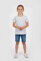 NAME IT Girls’ Tweety Stripe Print T-Shirt