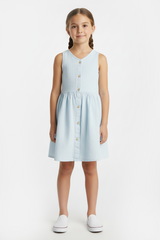 GIRLS LONG COTTON VEST TOP