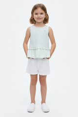 HEART LOGO COTTON VEST TOP