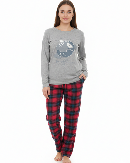 Tom&Rose "I'm Offline" Sleepwear Set for Women
