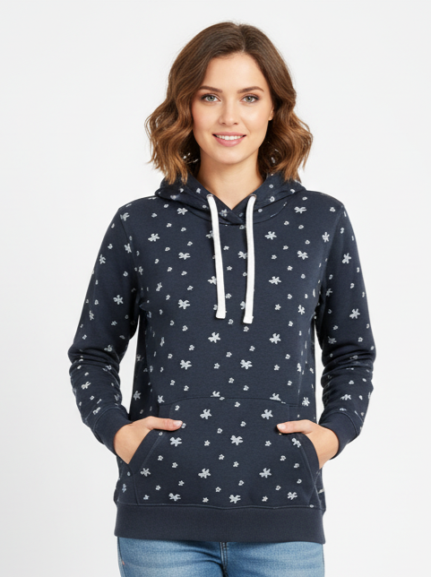 NGS WOMENS PRINTED HOODIE
