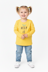 KIDS Yellow baby blouse